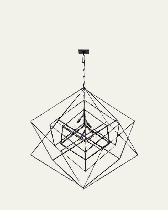 Cubist Large Chandelier By Kelly Wearstler